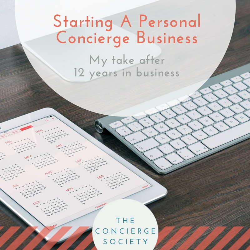 Starting A Personal Concierge Business